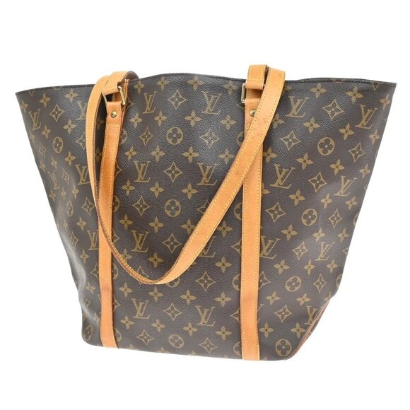 LOUIS VUITTON Sac Shopping Shoulder Tote Bag Monogram Leather BN M51108 89EE730 - Picture 1 of 15
